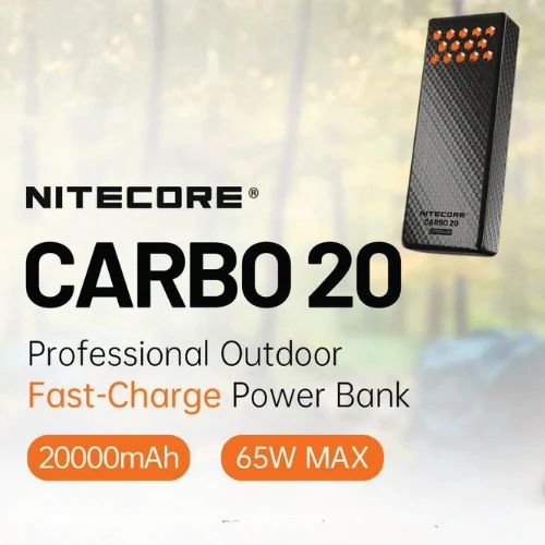 Carbo 20 Power Bank by Nitecore - Image 2