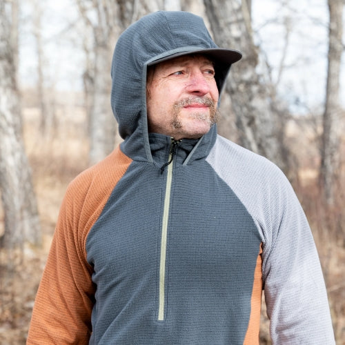 Men's Half Zip Fleece Ultralight Pullover by SkyGOAT - Image 5
