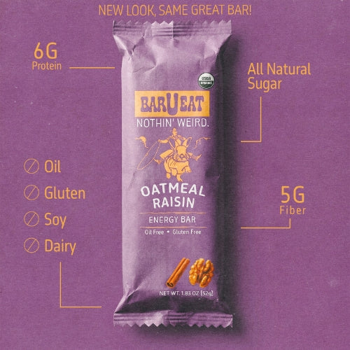 Oatmeal Raisin Energy Bar by BAR-U-EAT - Image 3